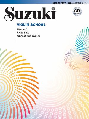 Suzuki violin school. Volume 6. Violin part cover image