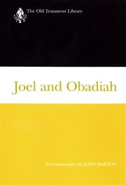 Joel and Obadiah : a commentary cover image cdn
