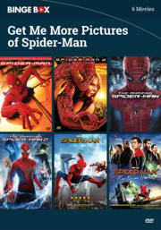Binge box. Get me more pictures of Spider-Man cover image cdn