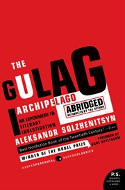 The Gulag Archipelago, 1918-1956 : an experiment in literary investigation cover image cdn