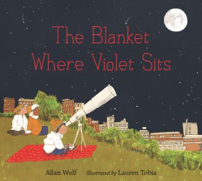 The blanket where Violet sits cover image