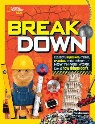 Break down : explosions, implosions, crashes, crunches, cracks and more... a how things work, look at how they don't cover image