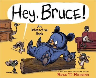Hey, Bruce! : an interactive book cover image