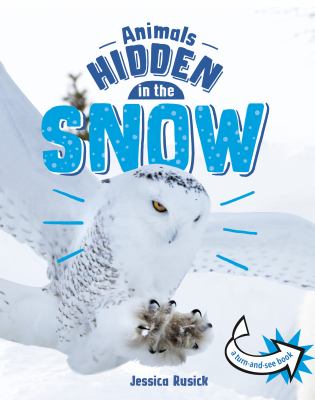 Animals hidden in the snow cover image
