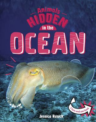 Animals hidden in the ocean cover image