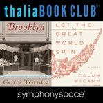 Colum mccann's let the great world spin and colm toibin's brooklyn cover image cdn