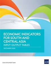 Economic Indicators for South and Central Asia : Input-Output Tables cover image cdn