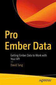 Pro Ember Data : getting Ember Data to work with your API cover image cdn