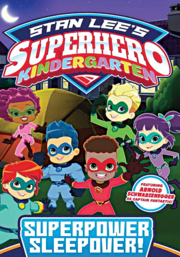 Superhero kindergarten. Superpower sleepover cover image