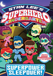 Superhero kindergarten. Superpower sleepover cover image cdn