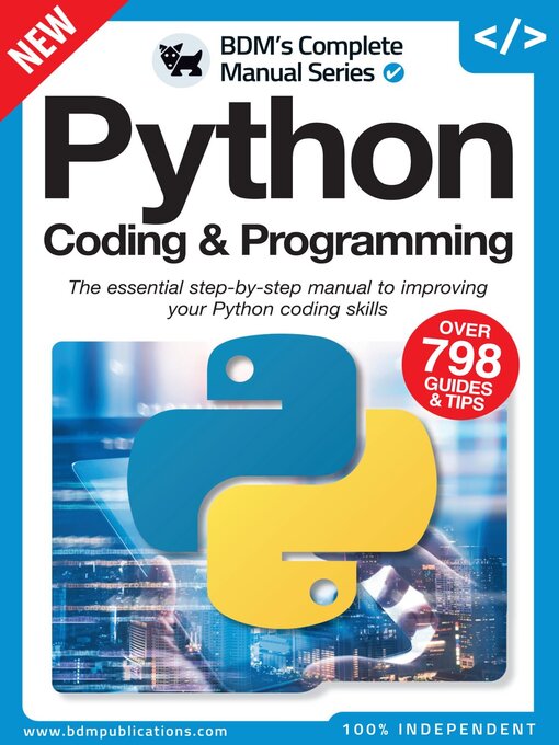 Python coding & programming the complete manual cover image cdn