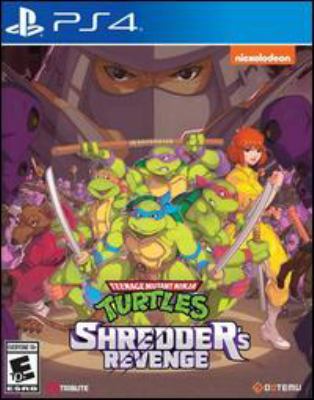 Teenage Mutant Ninja Turtles. Shredder's revenge [PS4] cover image