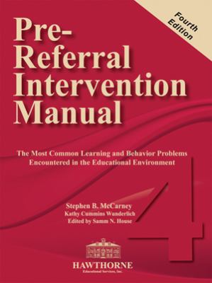 The pre-referral intervention manual cover image