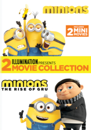 Illumination presents 2 movie collection Minions ; Minions, the rise of Gru cover image