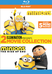 Illumination presents 2 movie collection Minions ; Minions, the rise of Gru cover image cdn