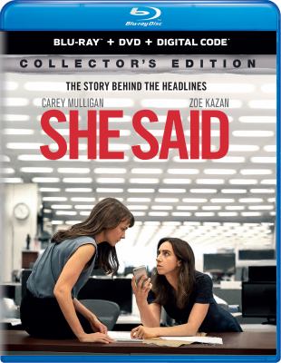 She said [Blu-ray + DVD combo] cover image