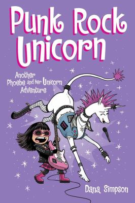 Phoebe and her unicorn. 17, Punk rock unicorn cover image