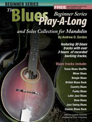Blues play-a-long and solo's collection beginner series mandolin cover image cdn
