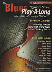 The blues play-a-long and solos collection for guitar beginner series cover image cdn