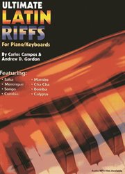 Ultimate latin riffs for piano/keyboards cover image cdn