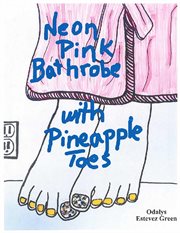 Neon pink bathrobe with pineapple toes cover image cdn