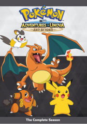 Pokémon BW, adventures in Unova and beyond. The complete season cover image