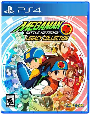 Mega Man battle network [PS4] legacy collection cover image