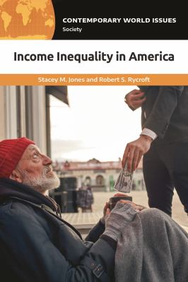 Income inequality in America : a reference handbook cover image
