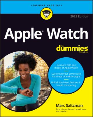 Apple watch for dummies cover image