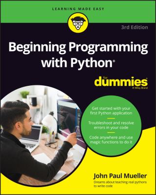 Beginning programming with Python cover image