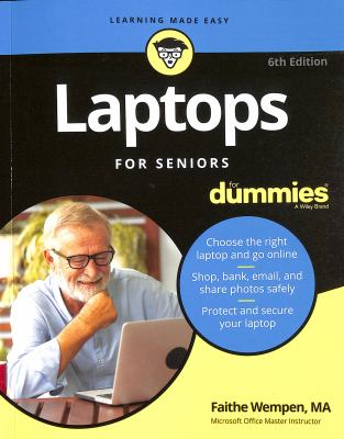 Laptops for seniors for dummies cover image