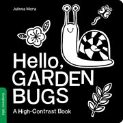 Hello, garden bugs : a high-contrast book cover image cdn
