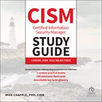 CISM certified information security manager study guide cover image cdn