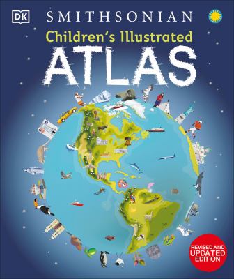 Children's illustrated atlas cover image