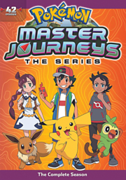 Pokémon, the series. Master journeys. The complete season cover image