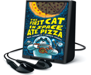 The first cat in space ate pizza. 1 cover image
