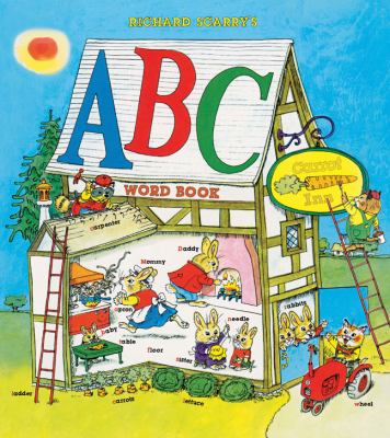 Richard Scarry's ABC word book cover image