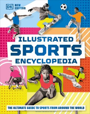 Illustrated sports encyclopedia cover image