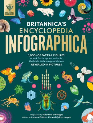 Britannica's encyclopedia infographica : 1,000s of facts & figures : about Earth, space, animals, the body, technology, & more : revealed in pictures cover image