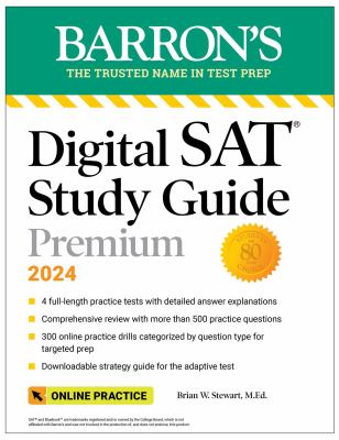 Digital SAT study guide premium cover image