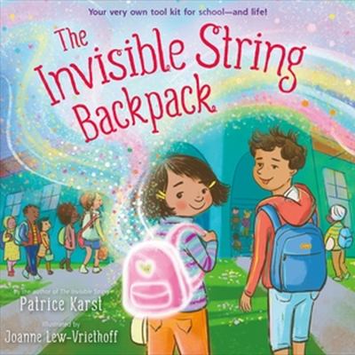 The invisible string backpack cover image