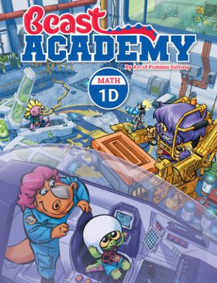 Beast Academy : Math. 1D cover image