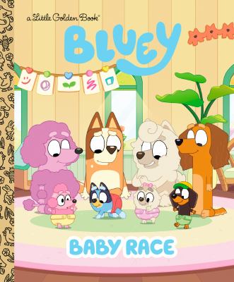 Bluey. Baby race cover image