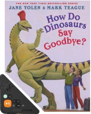 How do dinosaurs say goodbye? cover image