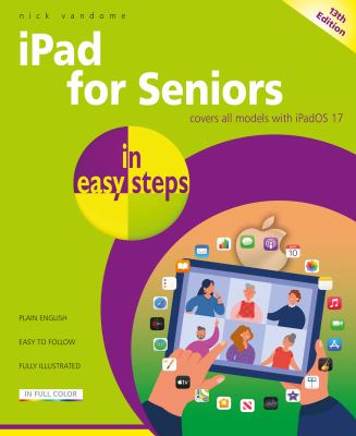 IPad for seniors in easy steps cover image