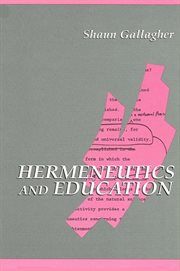 Hermeneutics and Education : SUNY in Contemporary Continental Philosophy cover image cdn