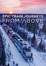 Epic train journeys from above cover image