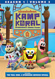 Kamp Koral. Season 1, volume 2, Spongebob's under years cover image