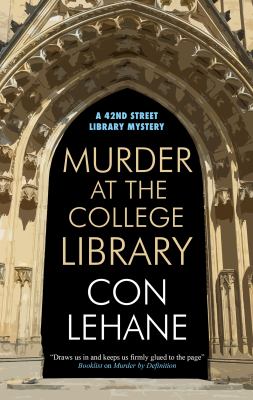 Murder at the college library cover image