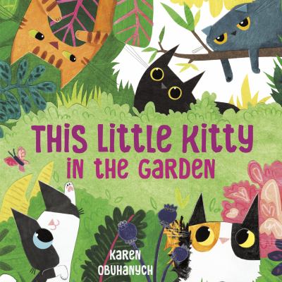 This little kitty in the garden cover image
